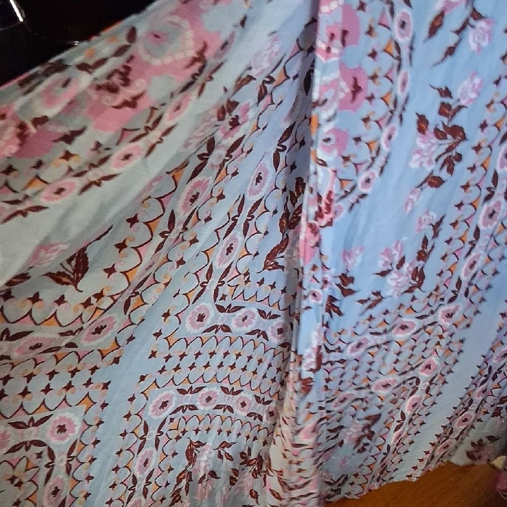 SPELL Pandora Mandala Print Bohemian Long Sleeve Maxi -Gown Small - Picture 4 of 9